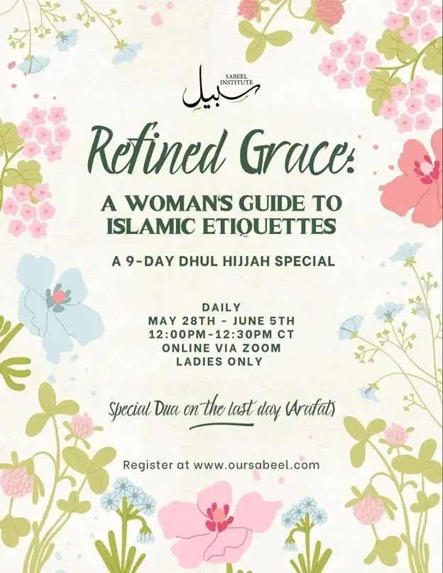 Flyer for Refined Grace