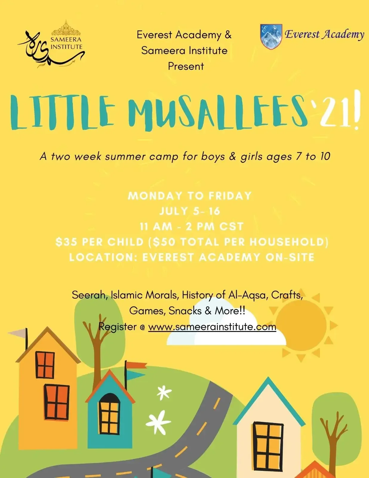 Flyer for Little Musallees