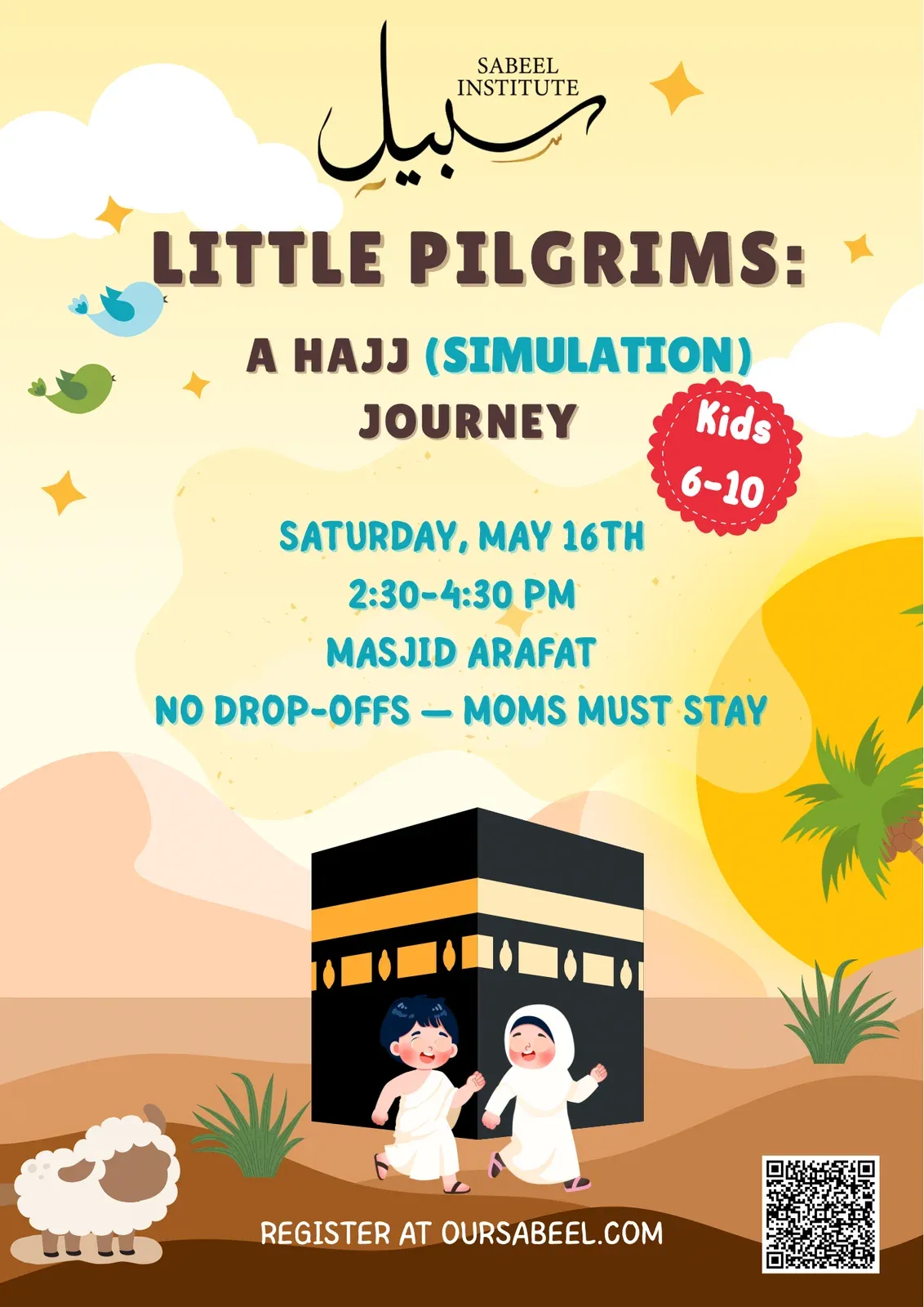 Flyer for Little Pilgrims